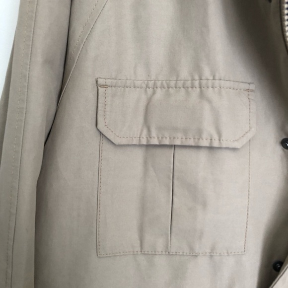 UNIQLO Zip-up Hooded Tan Jacket - Picture 12 of 12